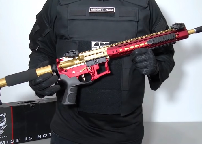 Airsoft Mike APS ASR121 Gold Dragon Popular Airsoft To The