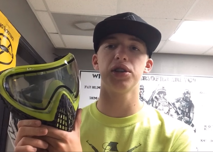 How To Change DYE i4 Mask Lenses Popular Airsoft To The