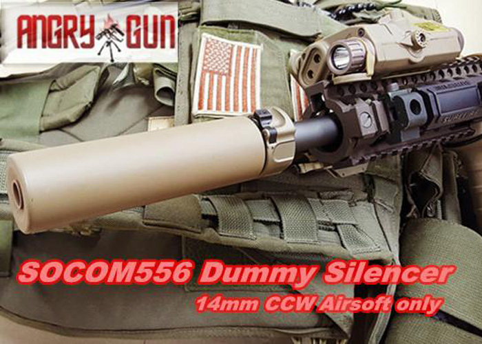 Angry Gun SOCOM Dummy Silencer Series | Popular Airsoft: Welcome