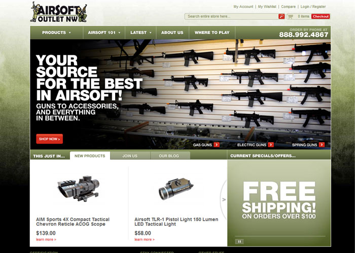 Airsoft Outlet New Site & 10 Off Coupon Popular Airsoft To