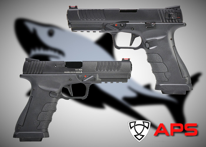 APS Announce New Shark GBB Pistol Popular Airsoft To The