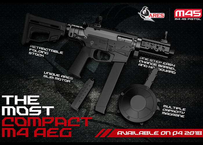 Ares Airsoft M45 X-Class Teaser | Popular Airsoft: Welcome To The Airsoft  World