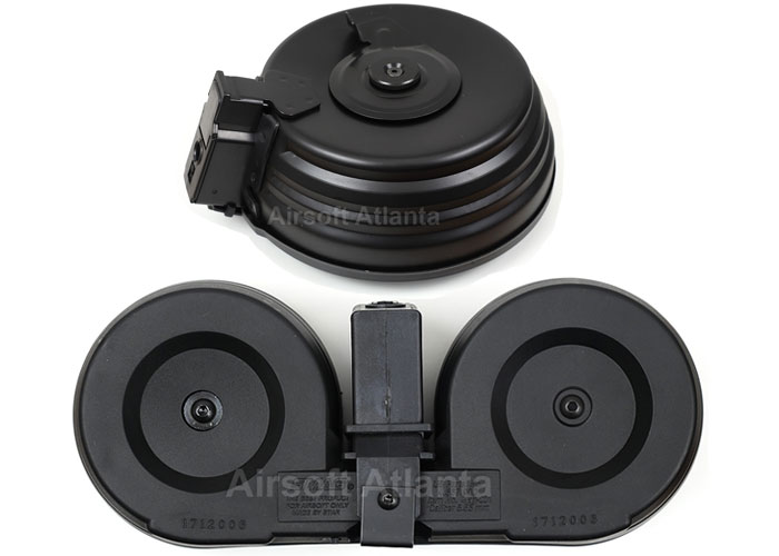 ARES Airsoft Drum & SMags At Airsoft Atlanta Popular Airsoft