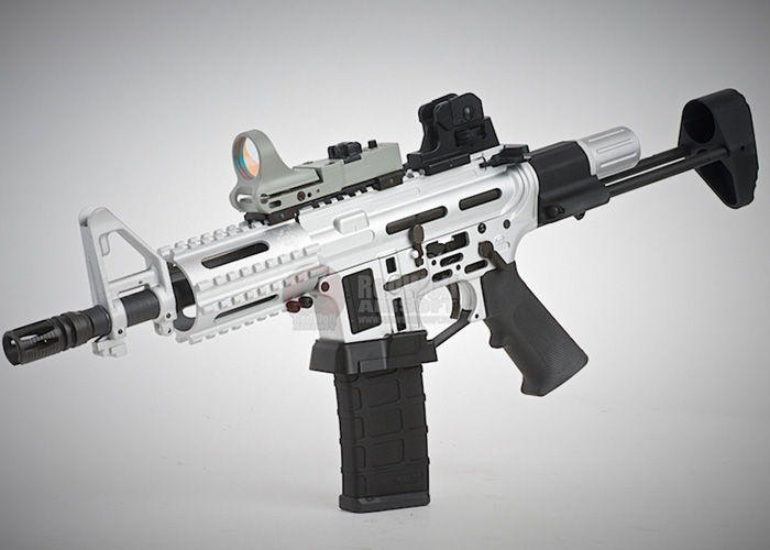 Airsoft Surgeon AR Pistol Silver GBB Popular Airsoft To The