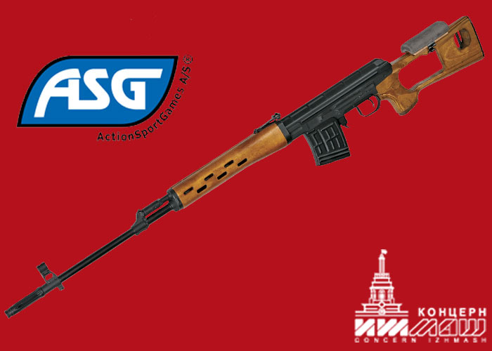 ASG Dragunov SVD AEG at Landwarrior Airsoft Popular Airsoft