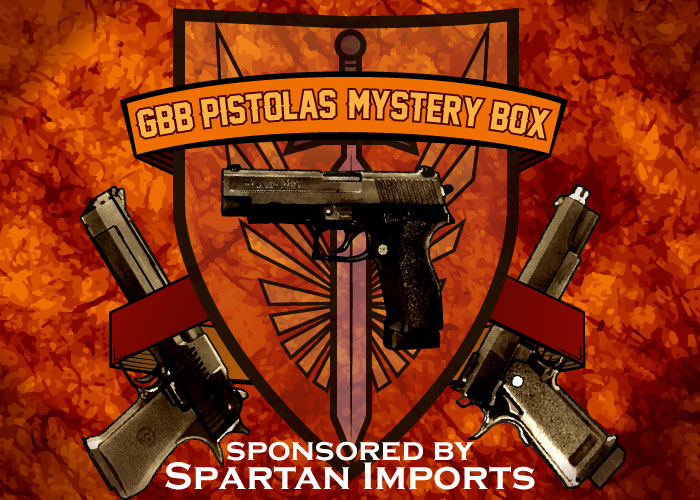 Airsoft GI GBB Pistolas Mystery Box Popular Airsoft To The
