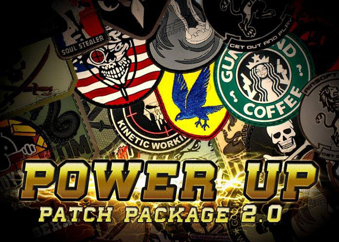 New Coupon Code & Power Up Patches Popular Airsoft To The