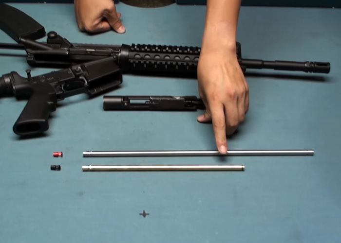 SAT Stainless Steel Inner Barrel For TM M4 Popular Airsoft