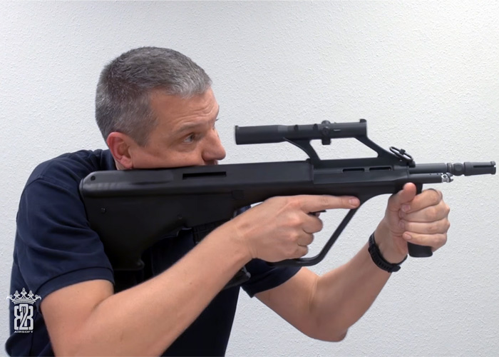 BB2K Airsoft GHK AUG A1/STG77 GBB Review Popular Airsoft To The Airsoft World