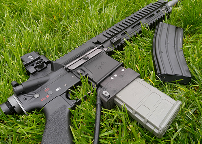 Use AEG Mags With Gas Blowback Rifles With The Black Variable HMag