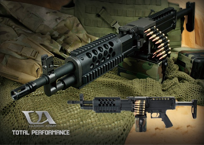 Tiger111HK CA Stoner LMG & SW M1938 AEGs Popular Airsoft To
