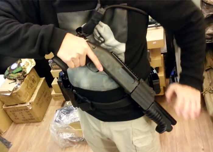 Marui M870 Breacher Kydex Holster Popular Airsoft To The