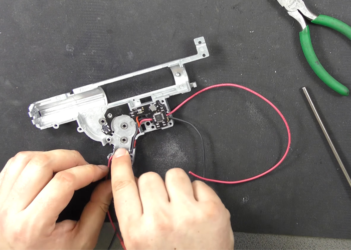 MK Zero Mosfet Install On TM SCARH Popular Airsoft To The