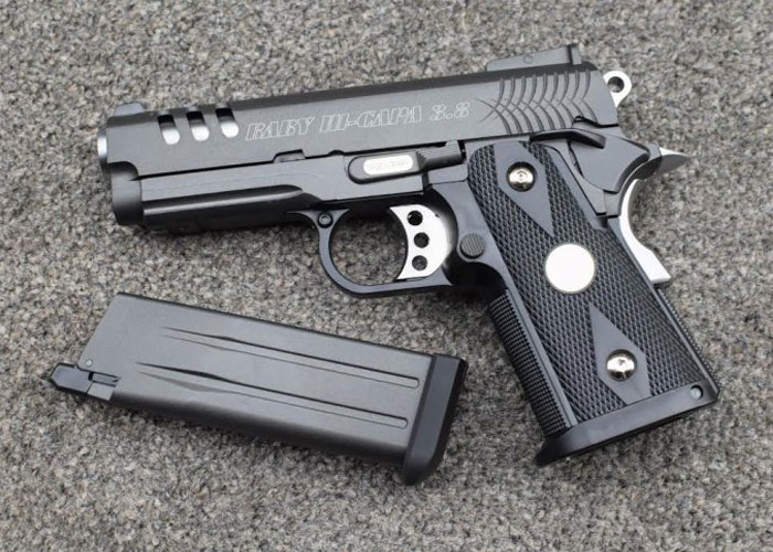 We Baby Hi Capa 3 8 Gbb Pistols Popular Airsoft Welcome To The Airsoft World