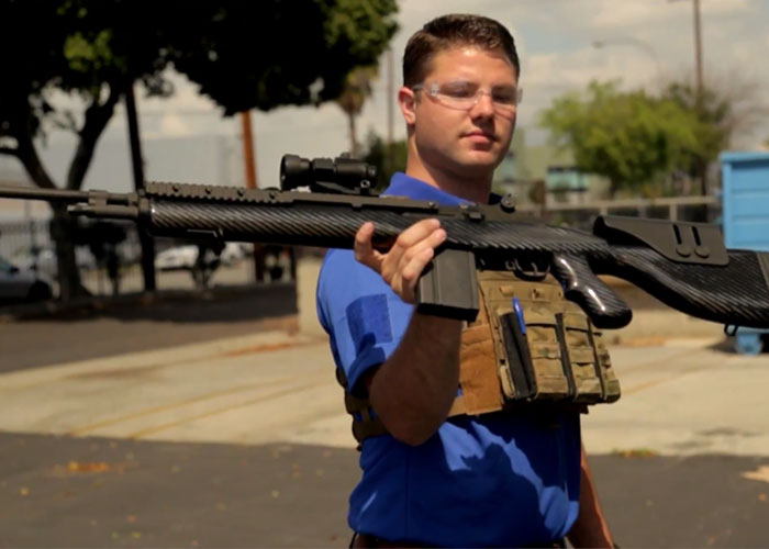 G&P Carbon Fiber Custom M14 DMR Popular Airsoft To The