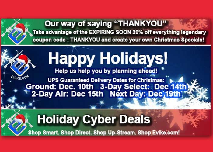 Holiday Cyber Deals from Popular Airsoft To The