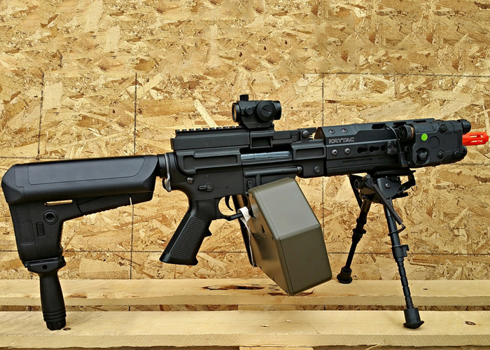 Fox Airsoft Krytac Enhanced LMG Spotlight Popular Airsoft To The Airsoft World