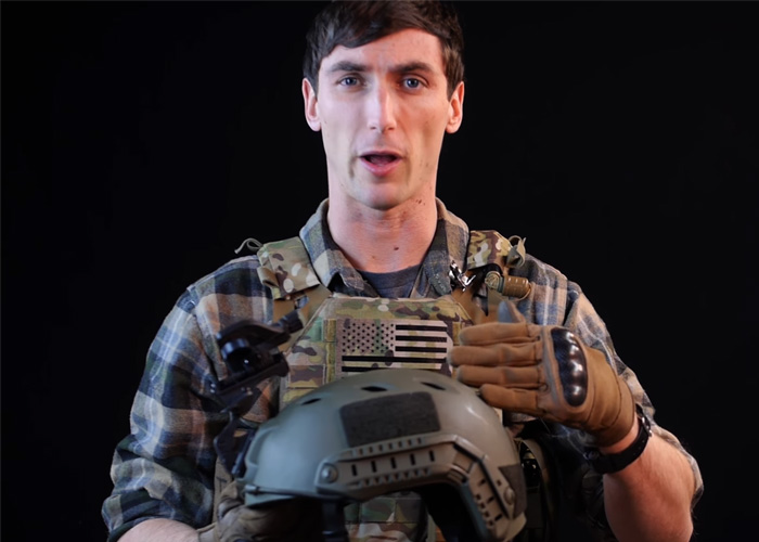 Garand Thumb Basic Helmet Setup Popular Airsoft To The