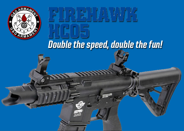 New G G Firehawk High Cycle Hc05 Aeg Popular Airsoft Welcome To The Airsoft World