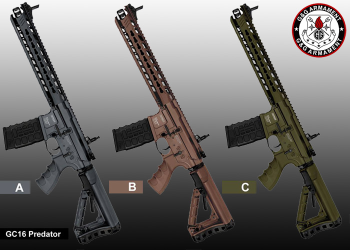 Help Pick Colours For G G S New Aegs Popular Airsoft Welcome To The Airsoft World