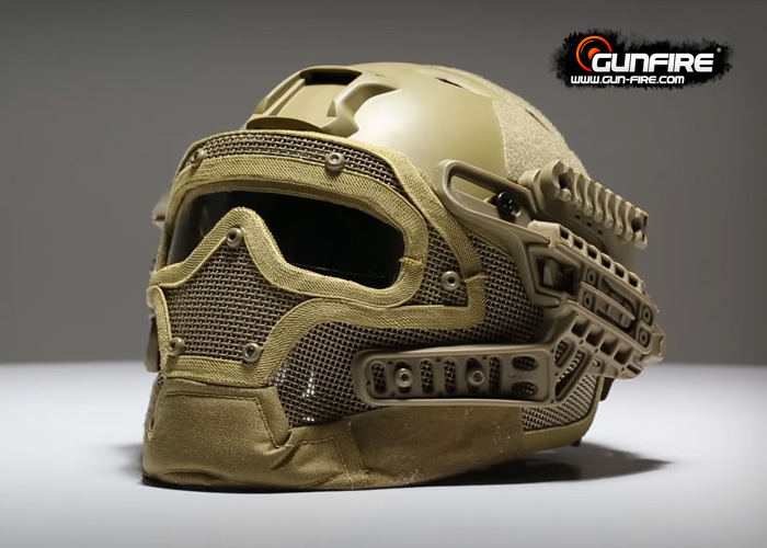 Gunfire FAST Gunner Helmet Replica Popular Airsoft To The