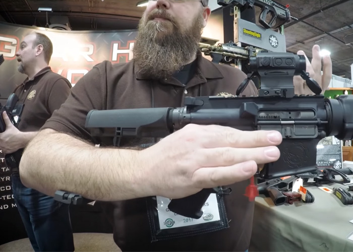 Tailhook Pistol Brace At SHOT Show 2017 Popular Airsoft To