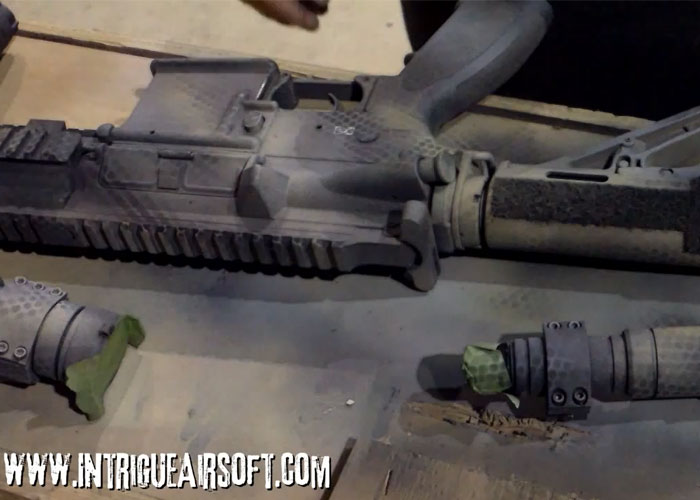 "SnakeSkin" Custom Camo Paint Job Popular Airsoft To The