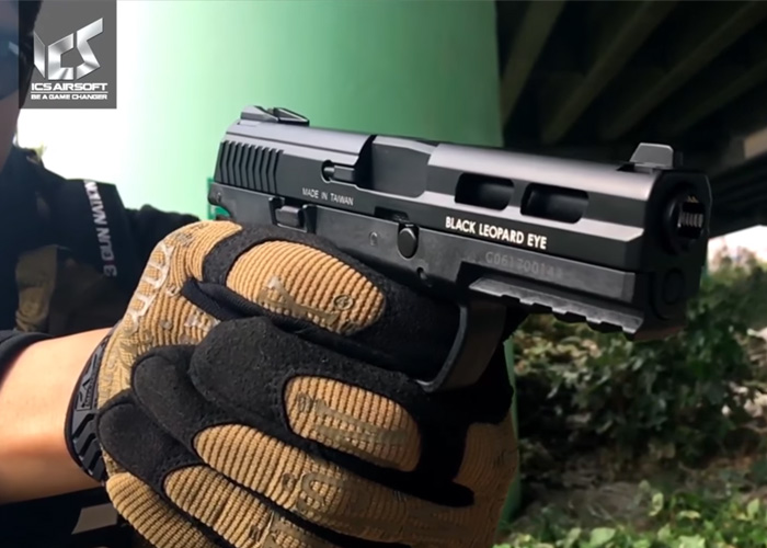 ICS Airsoft BLEXAE Ambidextrous Pistol Popular Airsoft To
