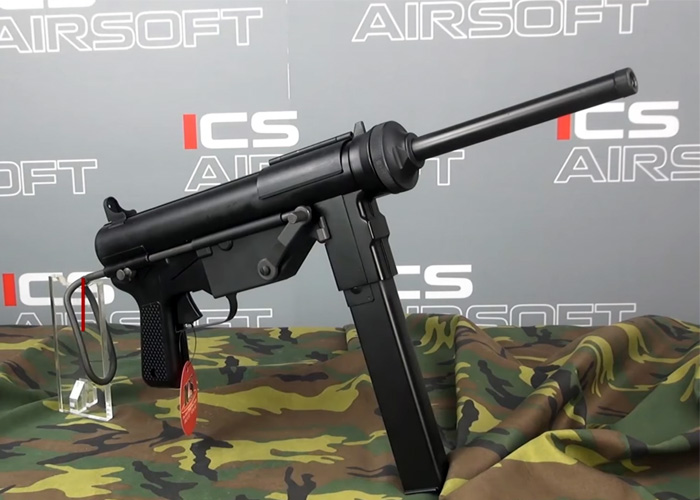 ICS Airsoft M3 Grease Gun AEG Video Popular Airsoft To The