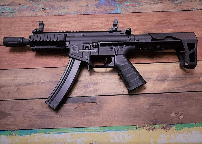 PDW 9mm SBR Shorty AEG By King Arms | Popular Airsoft: Welcome To 