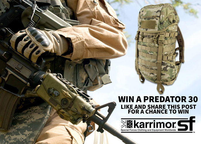 Predator 30 Giveaway From Karrimor SF | Popular Airsoft: Welcome