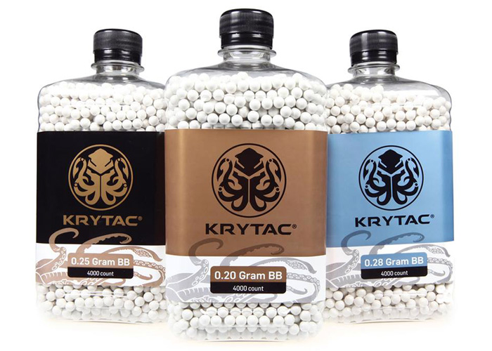 Official Krytac BBs Now Available Popular Airsoft To The