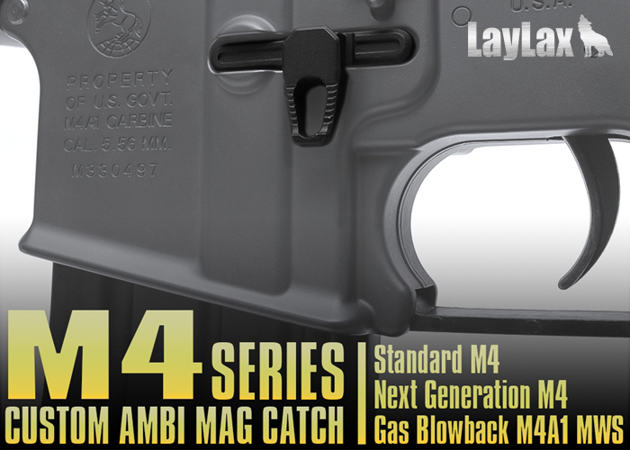 First Factory M4 Ambi Mag Catch Popular Airsoft To The