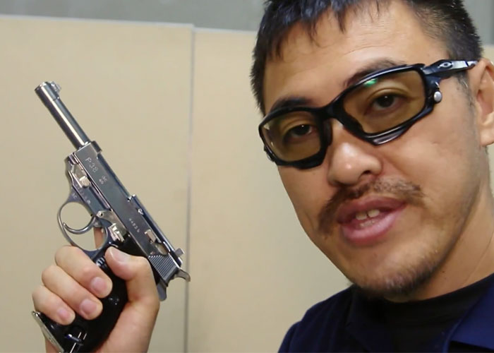 ⭐Maruzen WALTHER P38 ac40 silver custom⭐ Maruzen P38 AC40.s