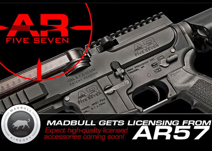 Madbull Ar57 Licensed Accessories Coming Soon Popular Airsoft Welcome To The Airsoft World