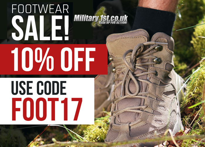 Footwear Sale Is On At Military1st | Popular Airsoft: Welcome To The