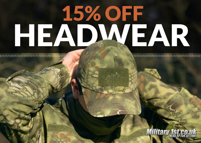 15% Off Headwear Items At Military 1st | Popular Airsoft: Welcome To ...