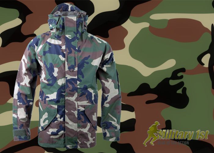 10622035 Miltec Mil-Tec Polish Wet Weather Jacket Trilaminat Camouflage 