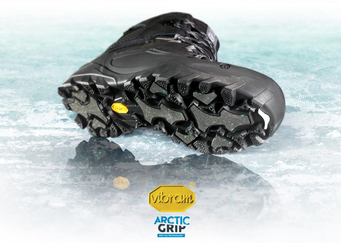 Get A Good Grip On Ice With Vibram’s Arctic Grip Sole Technology