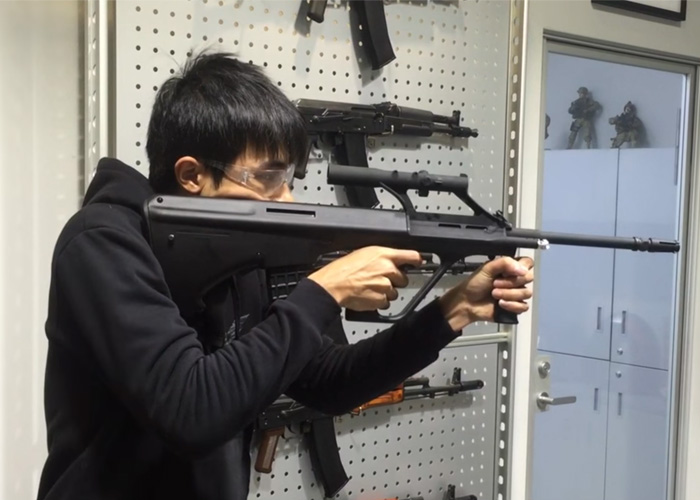GHK Airsoft Steyr AUG GBBR Demo Video Popular Airsoft To The Airsoft World