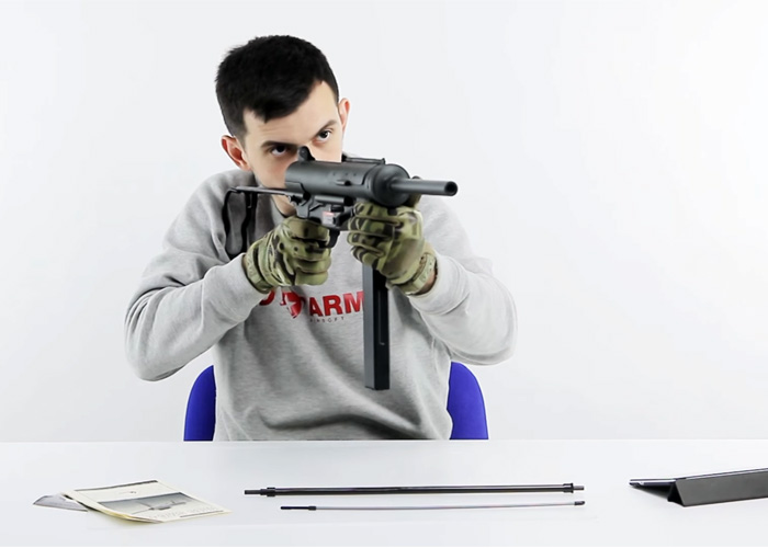 Ares M3 Grease Gun EBB Quick Review Popular Airsoft To The