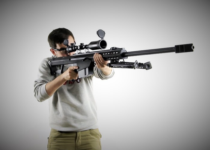 Red Army Snow Wolf M82A1 AEG Review Popular Airsoft To The