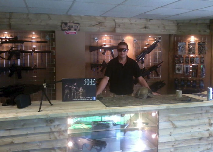ROE Airsoft Kent Display Room Open Popular Airsoft To The