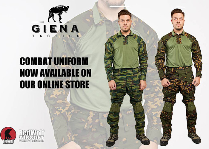 Giena Tactics Combat Uniforms At RedWolf | Popular Airsoft: Welcome To ...