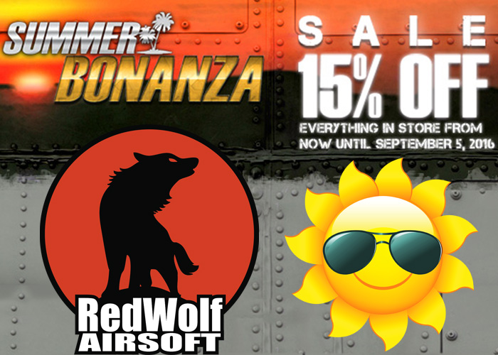 Summer Bonanza Sale At RedWolf Airsoft | Popular Airsoft: Welcome To