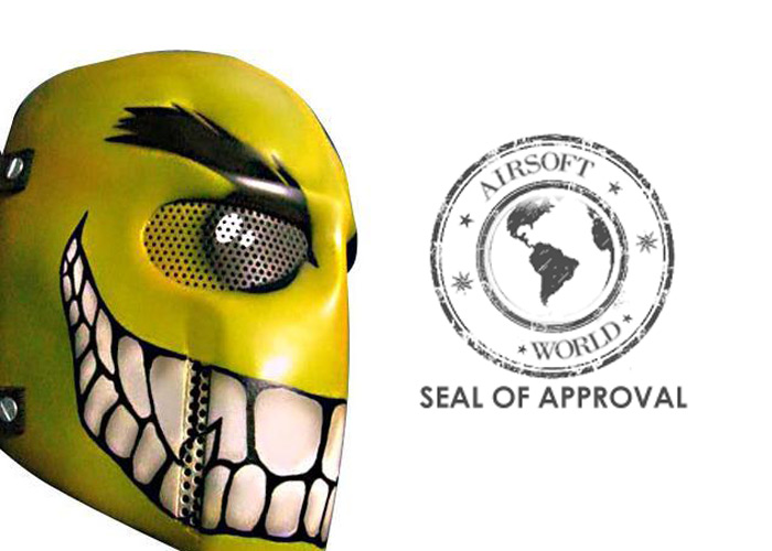 Cactus Hobbies Evil Smiley Mask Pre Order Popular Airsoft Welcome To The Airsoft World