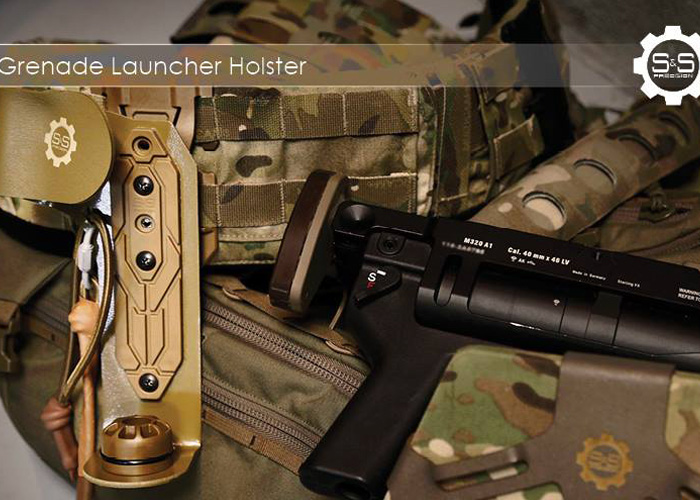 S&S Precision Grenade Launcher Holster Popular Airsoft To