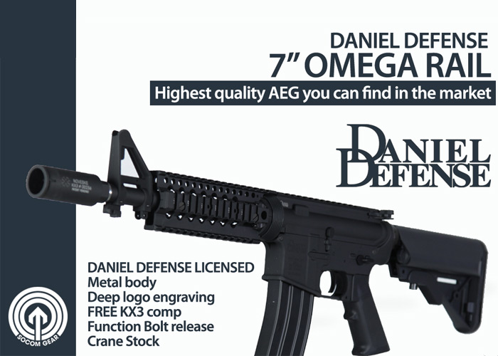 Daniel Defense Omega 7 DDM4 Released Popular Airsoft To The