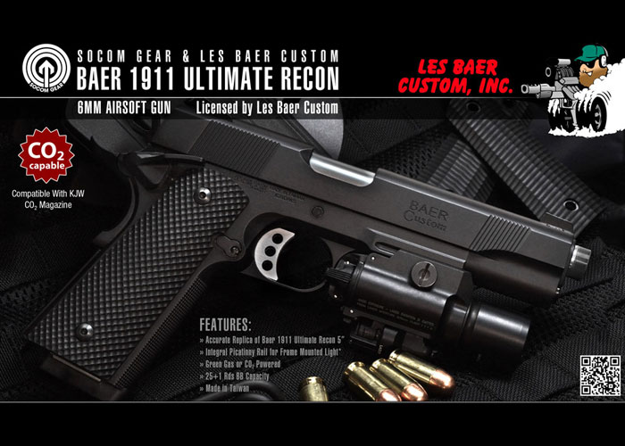 Gear Les Baer 1911 Ultimate Recon Popular Airsoft To