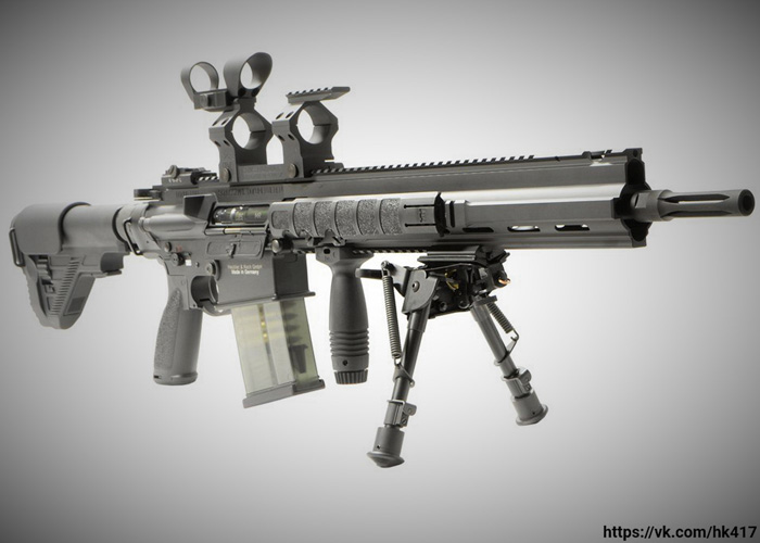 Tactical Fun Boys VFC HK G28 AEG In Black Popular Airsoft